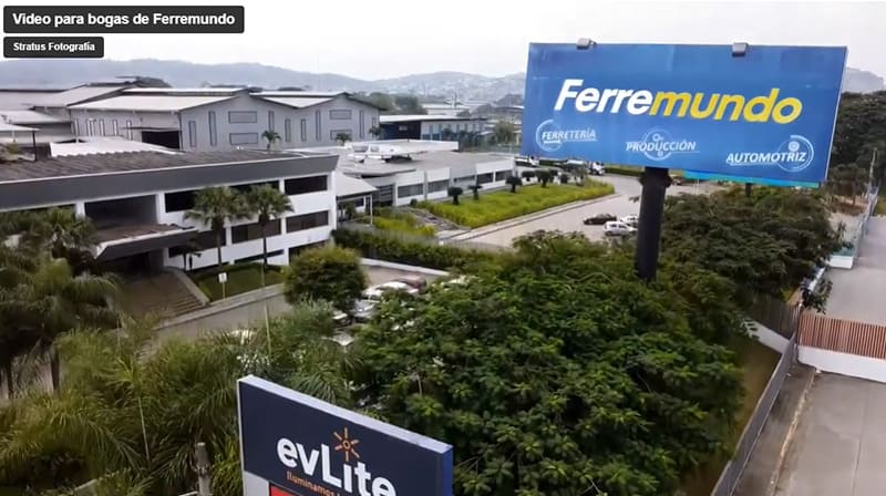 video y fotografia aérea con drone