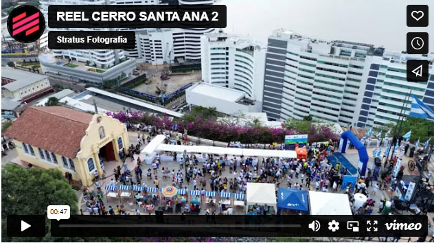 Video con drone Cerro Santa Ana